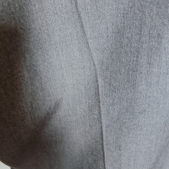 Kenneth Cole Reaction Men's Grey Flat Front Office Dress Suit Pants, Sz 38/30 - Picture 8 of 12